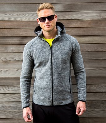 Spiro SR245M Micro Fleece Hoodie - Click Image to Close